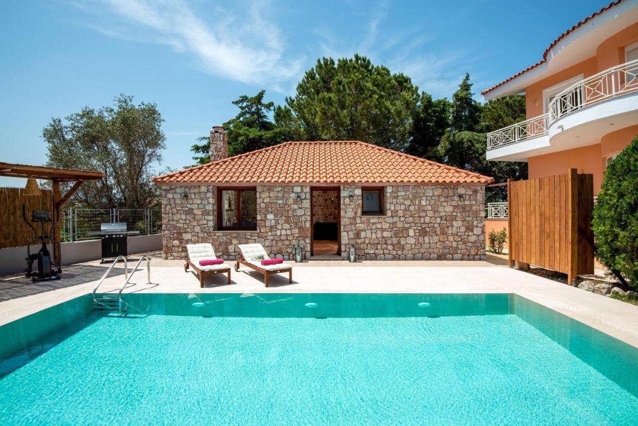 Filerolia Stone House Villa Pastida ภายนอก รูปภาพ