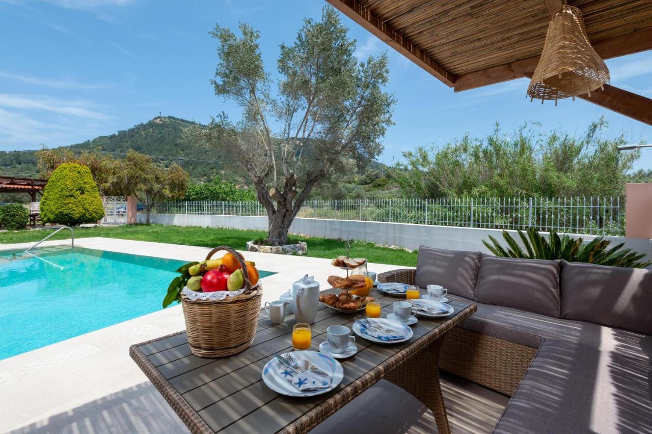 Filerolia Stone House Villa Pastida ภายนอก รูปภาพ