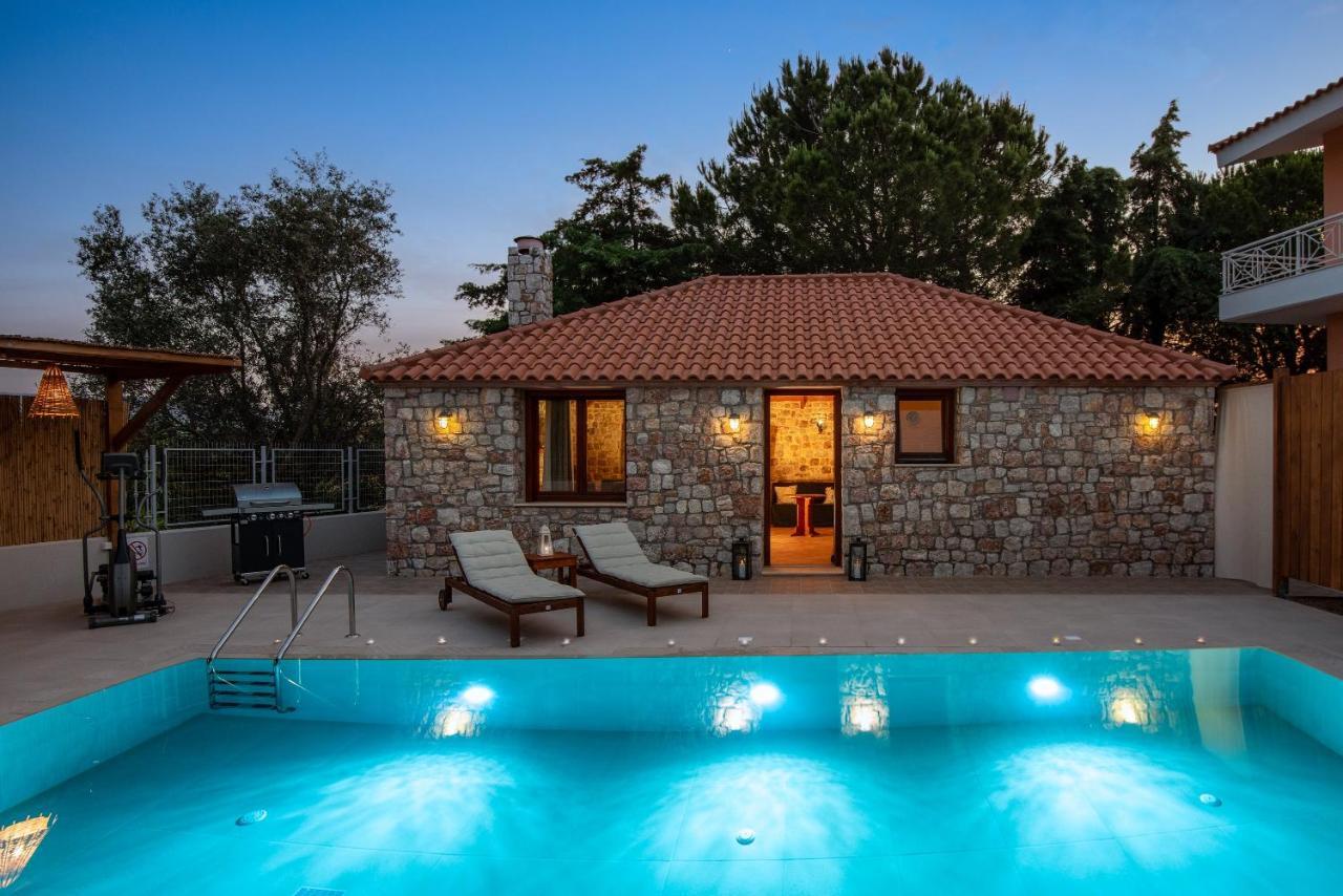 Filerolia Stone House Villa Pastida ภายนอก รูปภาพ